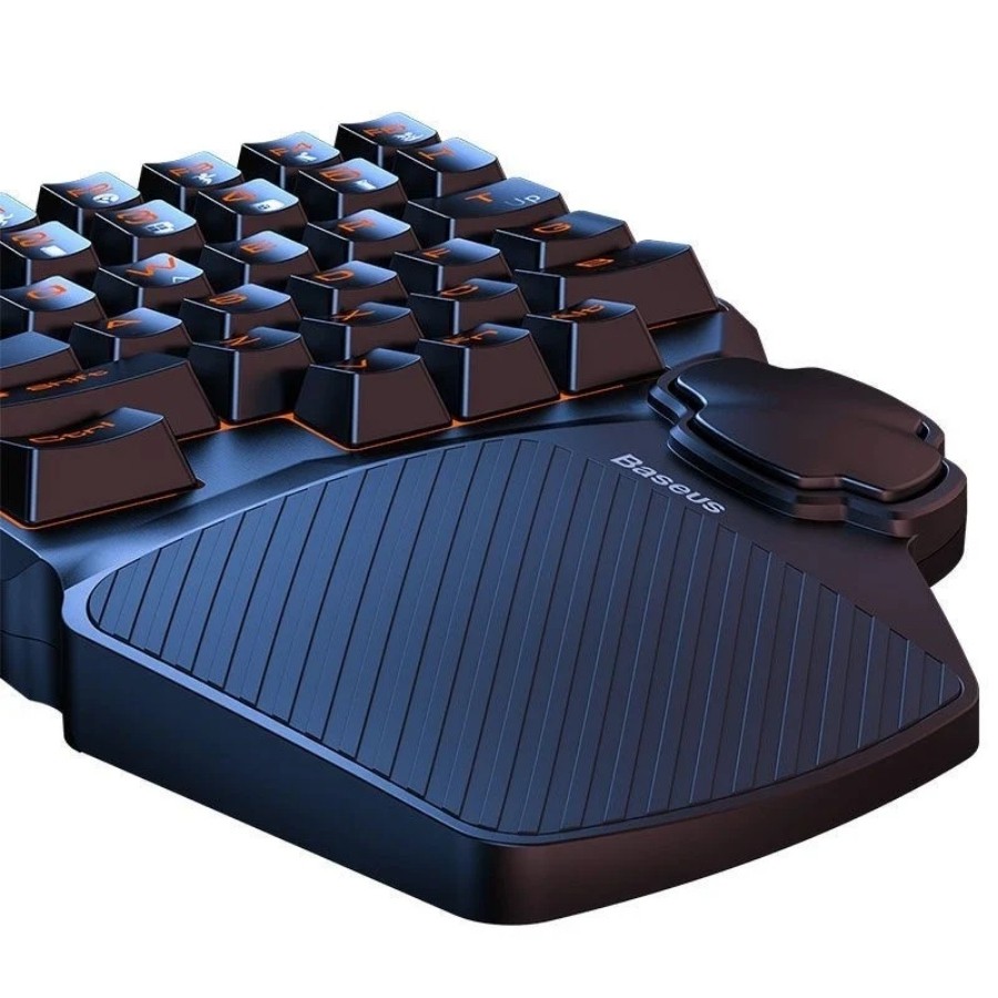 [Chính Hãng  - Sẵn] Bàn phím cơ một tay cho game thủ Baseus GAMO One-Handed Gaming Keyboard_LV704-BK - New 100%