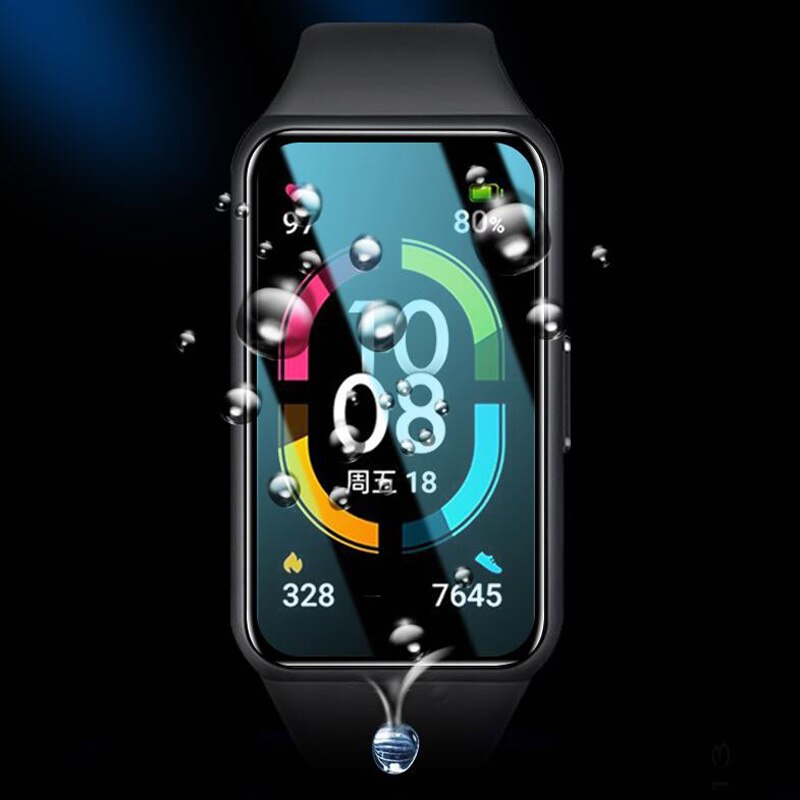 Miếng Dán Bảo Vệ Màn Hình 3d Cho Đồng Hồ Thông Minh Huawei Honor Band 6