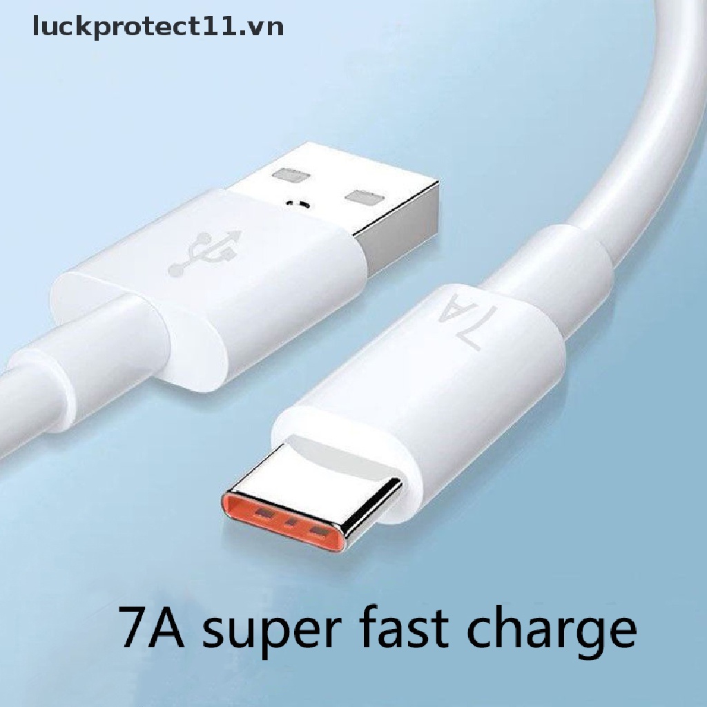 7A 100W Type C USB Cable Super-Fast Charge Cable for Huawei mate40Pro nova9……