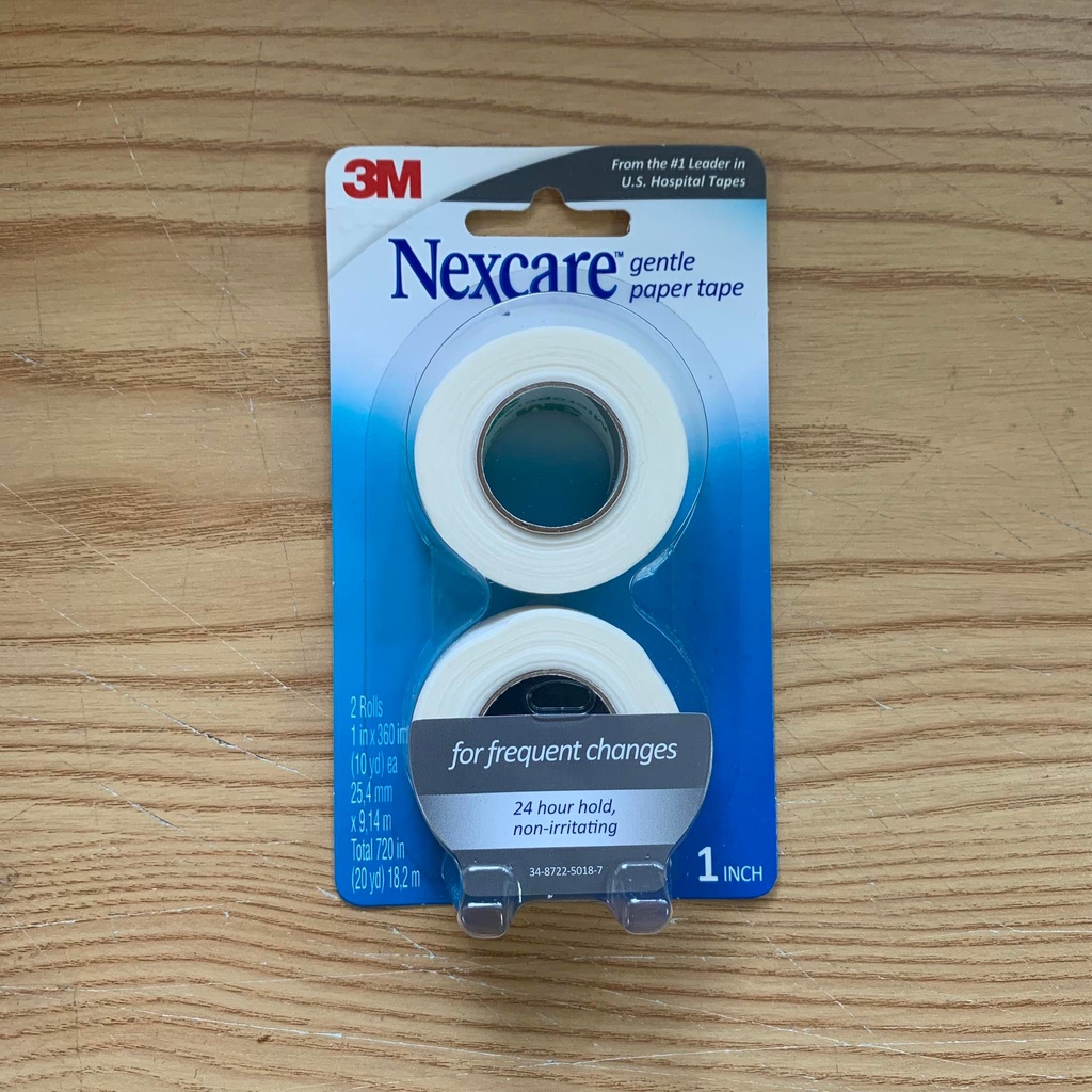 Băng dính y tế cuộn giấy 3M Nexcare 781-2PK