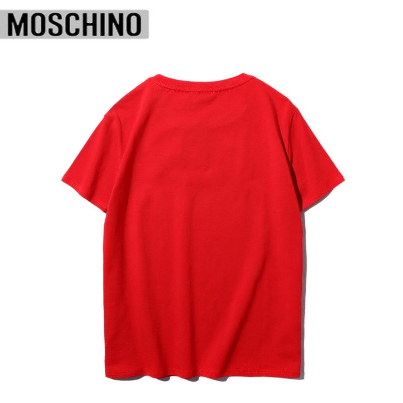 Áo Sweater Tay Ngắn In Hình Gấu Moschino Thời Trang Mùa Hè Cho Cặp Đôi 2022SS