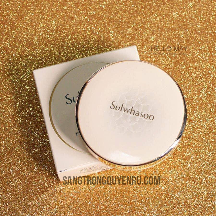 Phấn Nước Sulwhasoo Perfecting Cushion Ex SPF 50+/PA+++ - Kèm Lõi Thay Thế 15g, Cho Lớp Nền Lâu Trôi