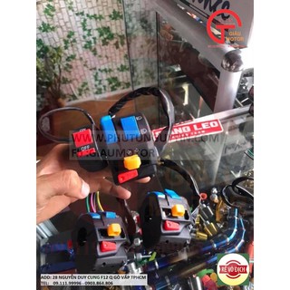 [SHOP TN] GL- Bộ cùm công tắc FZ luôn cùm on oFF gắn mọi loại xe