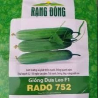 [Hạt giống] Dưa Leo Rạng Đông Rado 752 ( 1 gói/2g)