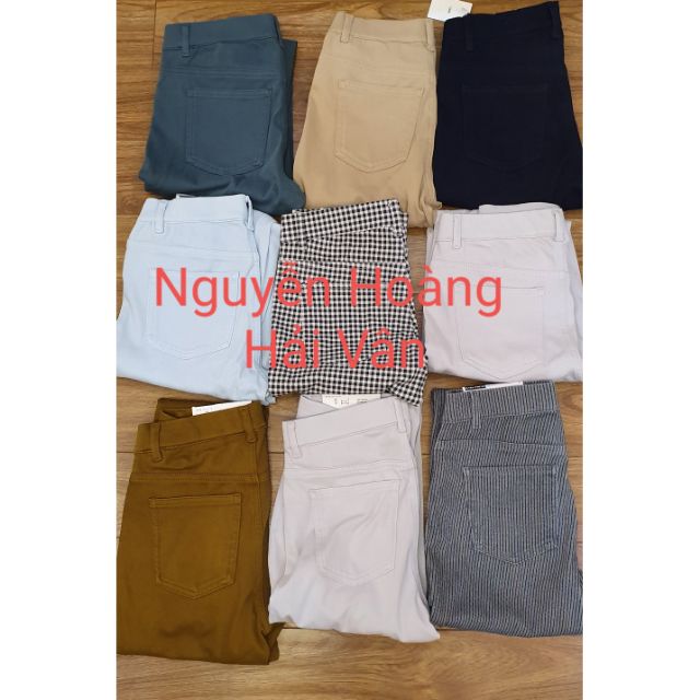 Quần skinny Uniqlo chĩnh hãng có bill và video mua