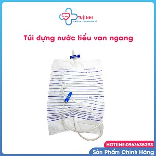 Túi đựng nước tiểu van ngang( túi 10 cái)