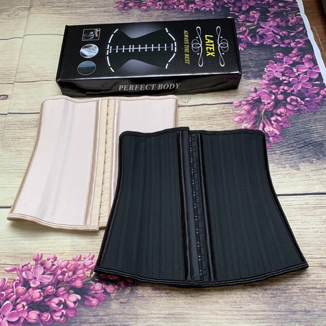 Đai Nịt Bụng Latex 25 Xương Hi Lạp dáng chuẩn - Đai nịt bụng eo thon Hy Lạp đeo không lộ viền