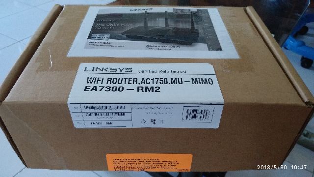 Wifi Router Max-Stream Linksys EA7300 AC1750 MU-MIMO | BigBuy360 - bigbuy360.vn