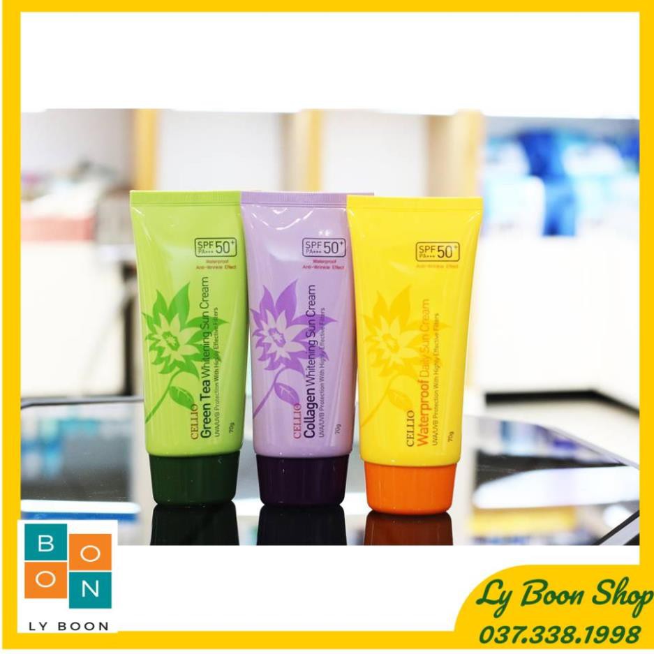 KEM CHỐNG NẮNG CELLIO SPF 50PA+