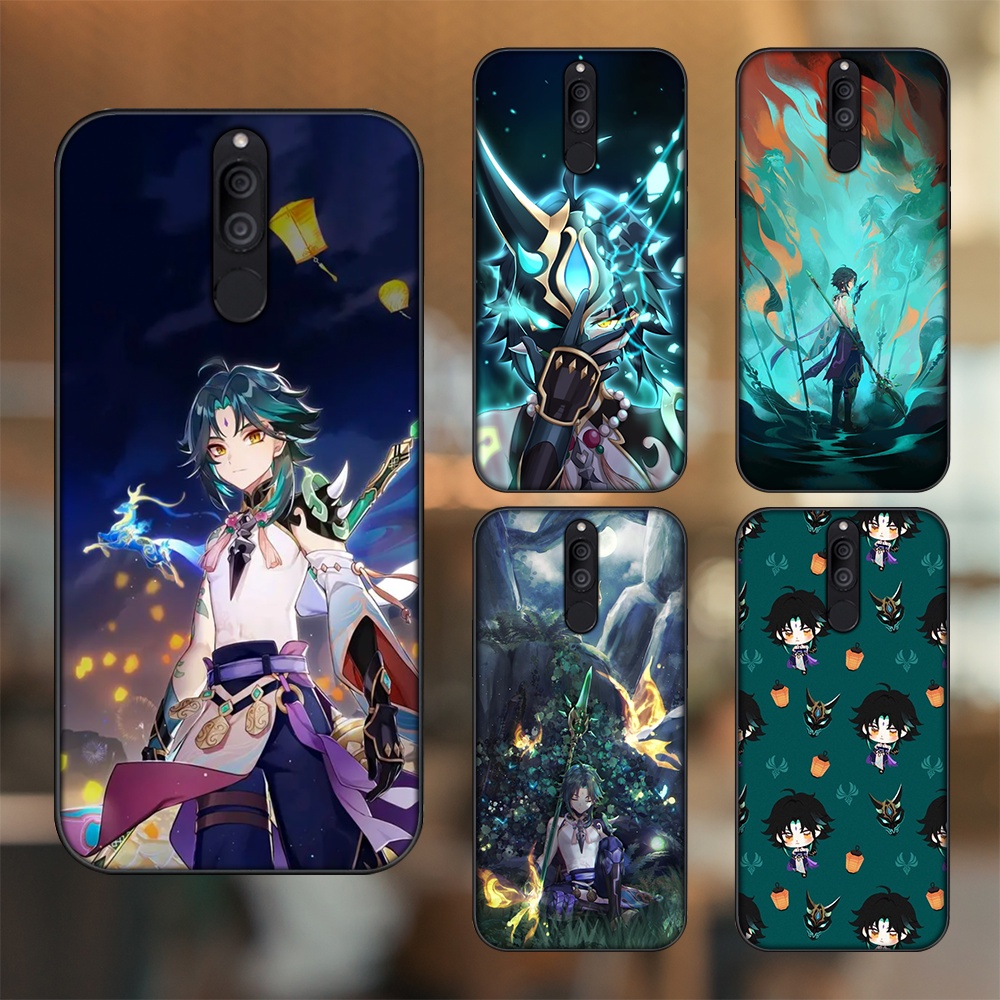 Ốp lưng Huawei Nova 2i viền đen in hình Xiao Genshin Impact