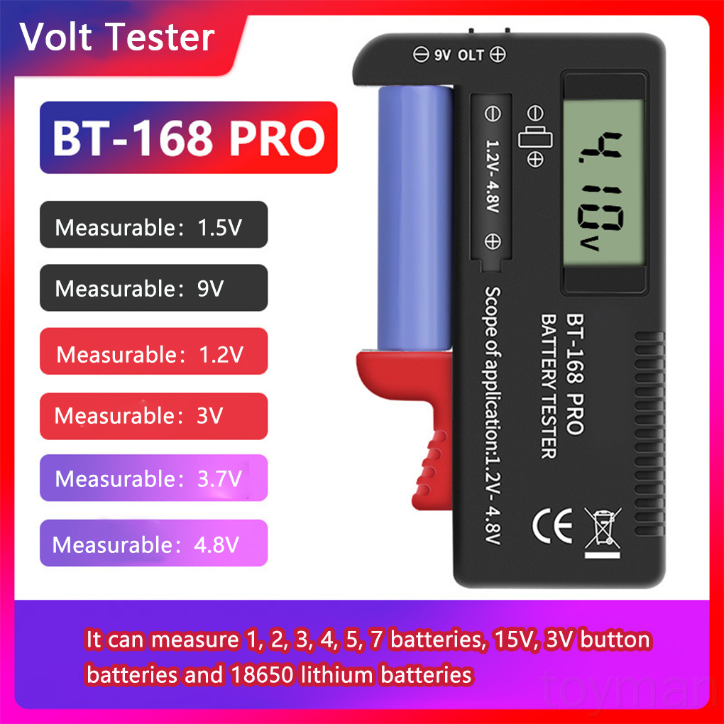 Máy Kiểm Tra Dung Lượng Pin Aa 1.5v 9v