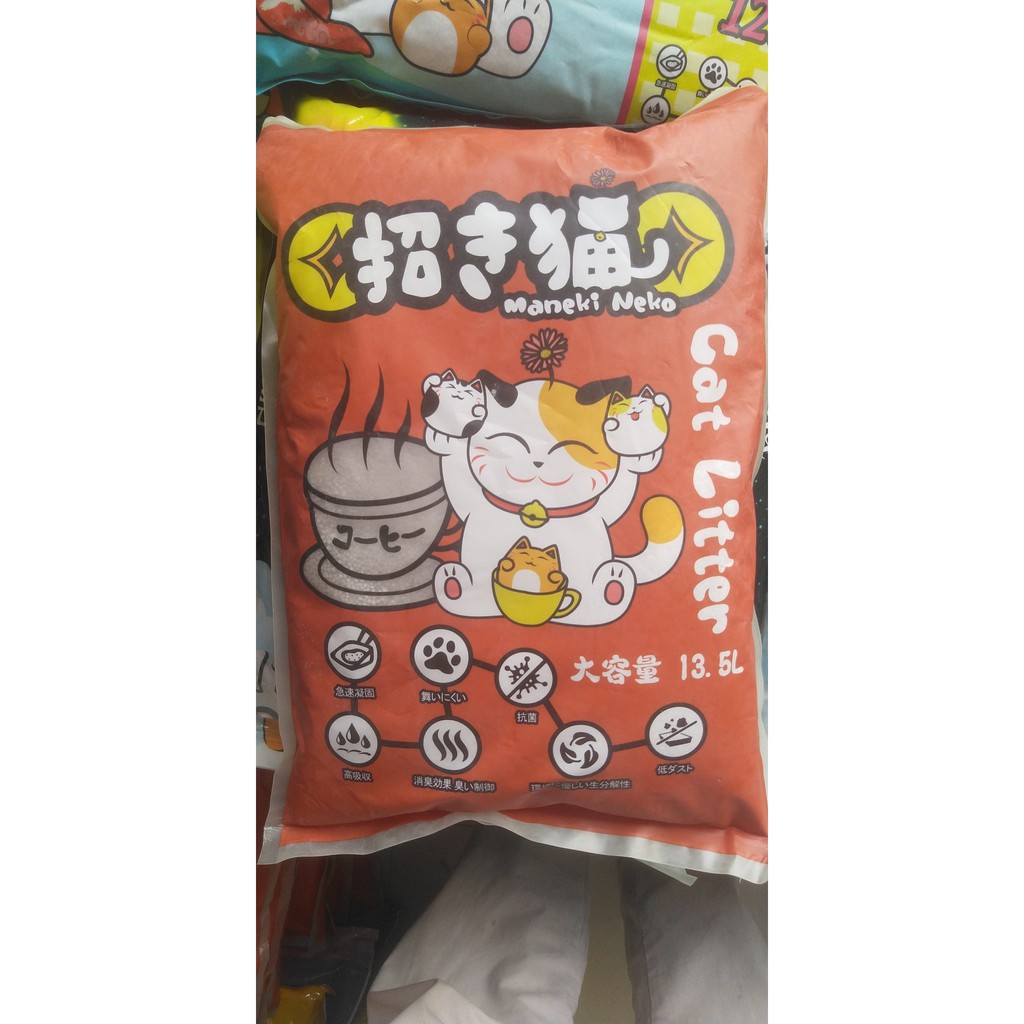 Cát Nhật vệ sinh cho mèo MANEKI NEKO 5l