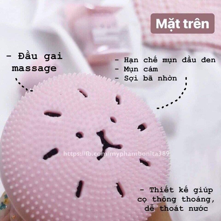 [SHOPEE TRỢ GIÁ] Cọ Rửa Mặt và Masage Bạch Tuộc - Etude House