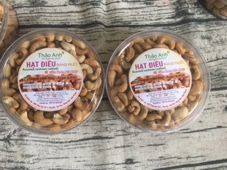 Hạt điều rang muối sạch vỏ lụa 500gr