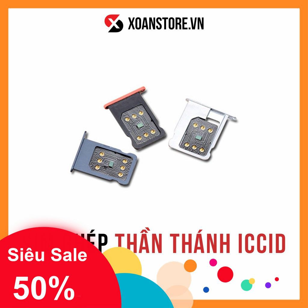 [100% thành công] Sim ghép thần thánh nhập mã iCCID biến iPhone Lock thành iPhone quốc tế cực đơn giản |Chuẩn Xoăn Store