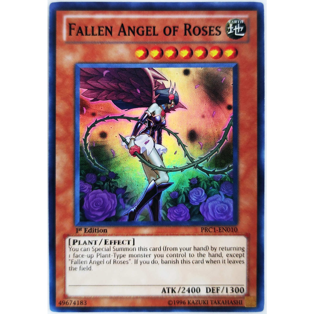 [Thẻ Yugioh] Fallen Angel of Roses |EN| Super Rare (5D's)