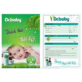 Tinh dầu húng chanh dr.baby - ảnh sản phẩm 2