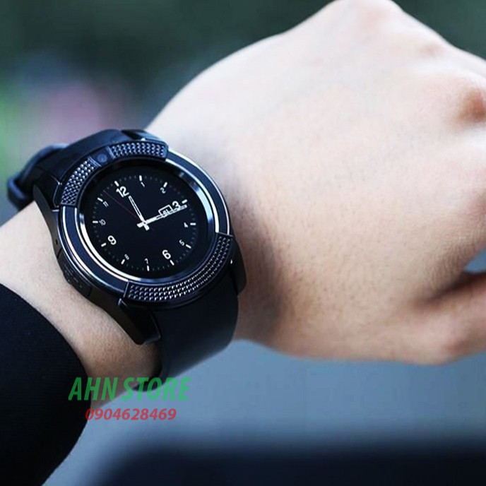 Đồng hồ thông minh SMARTWATCH V8 - Cảm ứng, gắn sim và thẻ nhớ - Hỗ trợ tiếng Việt