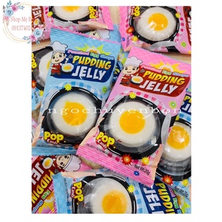 Thạch nổ trứng ốp la gói 20g đồ ăn vặt Hot Trend cho giới trẻ