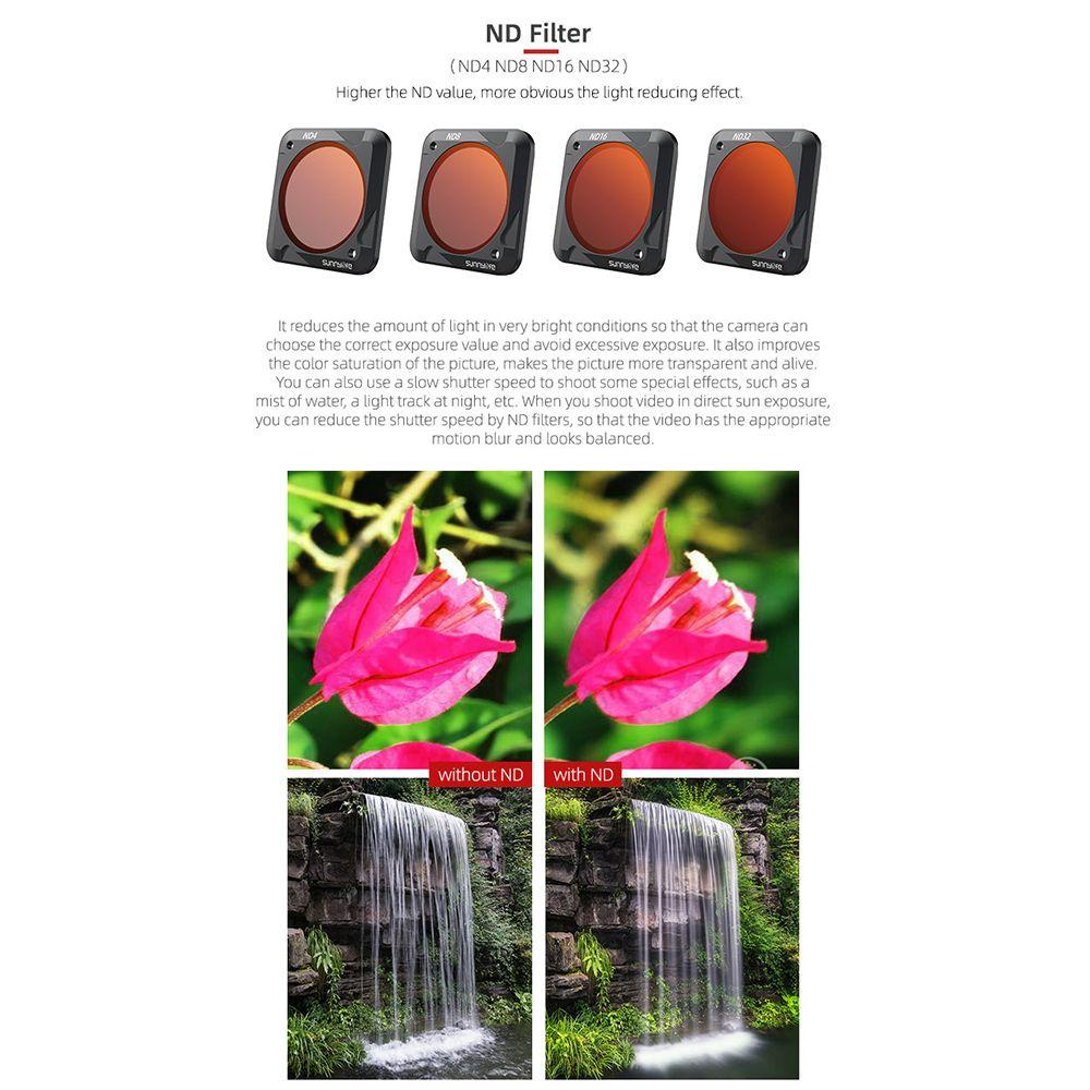 BTLIMER Kính Lọc Cho Máy Ảnh Hành Động Action 2 # 2