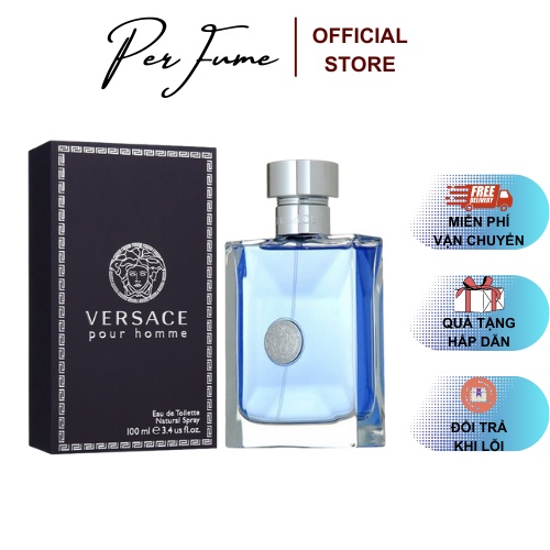 Nước Hoa Versace Pour Homme_ Dầu Thơm Versace Pour Homme Lịch Lãm Cuốn Hút