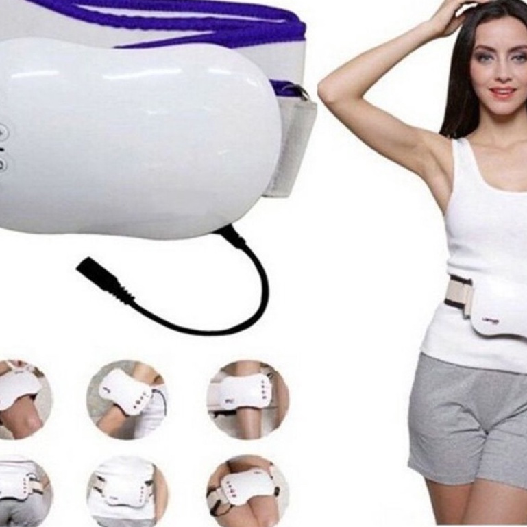 Đai Massage giảm béo Slimming Belt, Máy mát xa rung giảm mỡ toàn thân mới cho phụ nữ làm đẹp T2