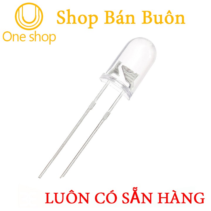 Bộ 20 Led Phát Hồng Ngoại Ø5mm 940nm ( Trắng )