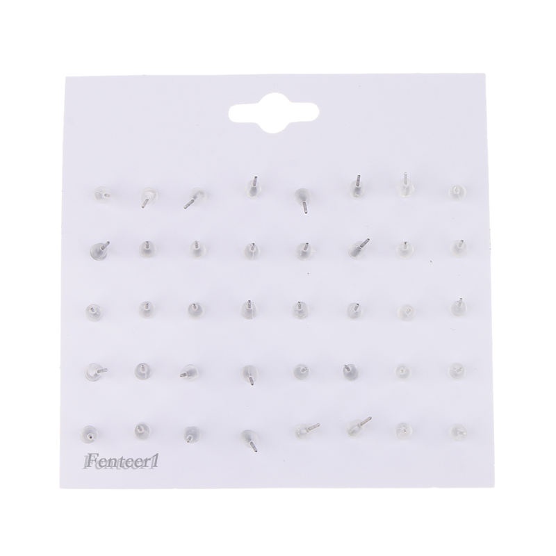 Set 20 đôi bông tai đính ngọc trai giả