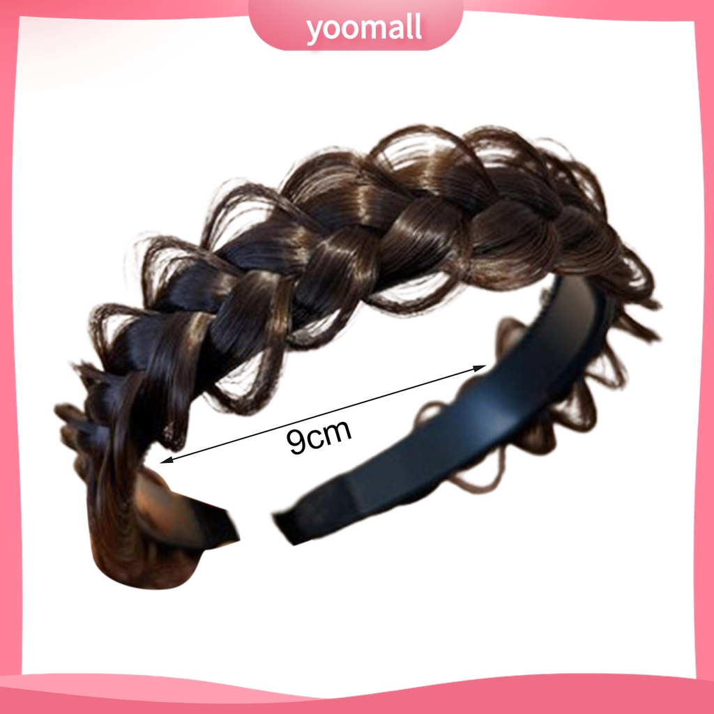 Yomall♡ Cài Tóc Giả Thắt Bím Phong Cách Bohemia Cho Nữ