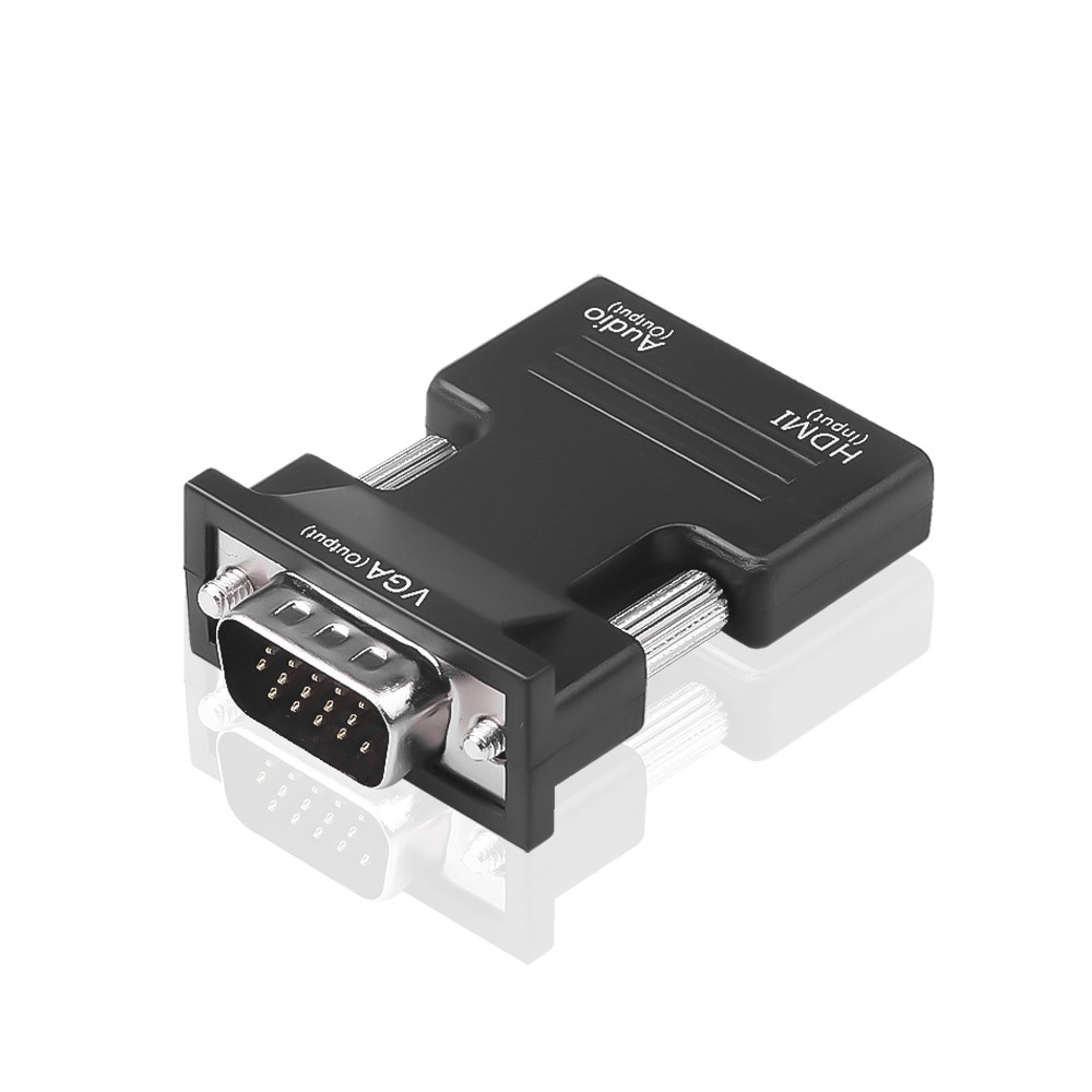 Đầu Chuyển Đổi Hdmi Sang Vga Với Cáp Âm Thanh Hỗ Trợ 1080p