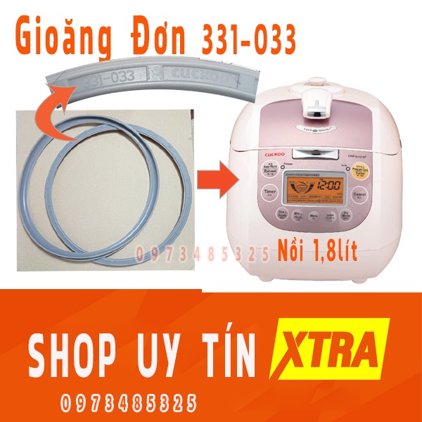 ⭐️ ⭐️ ⭐️ ⭐️ ⭐️ Gioăng Đơn Nồi Cơm Điện Cuckoo 331-033