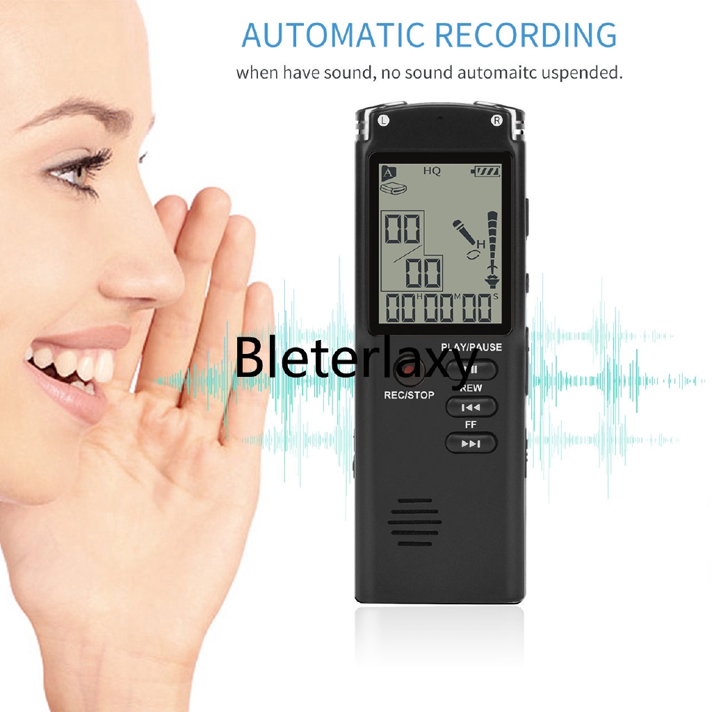 16GBVoice Recorder USB Professional 96 Hours Dictaphone Digital Audio Voice Recorder With WAV,MP3 Player