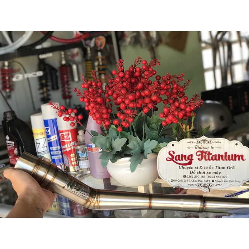 Cổ pô cho satria raider fi form r8 thấp