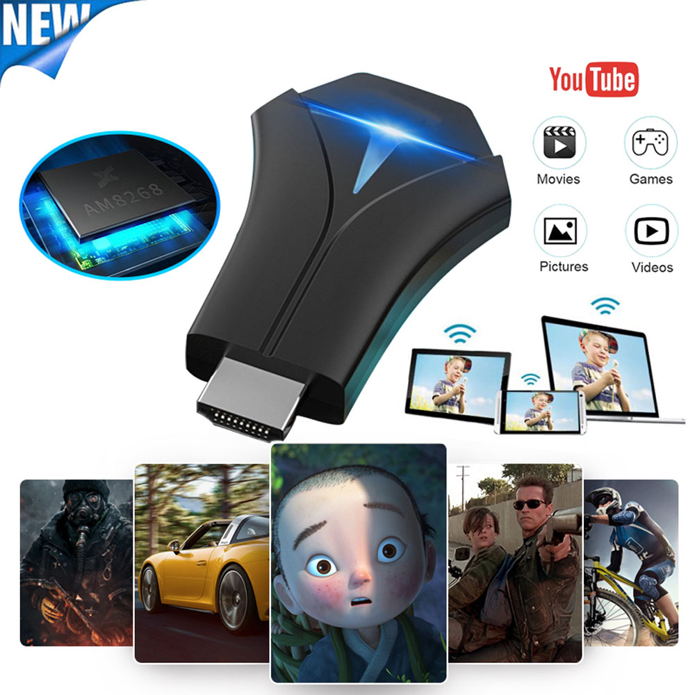 Bộ Chuyển Đổi Dongle K12 Tv 1080p Hd Airmir Stream Airplay Miracast