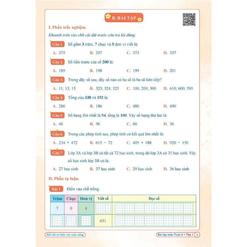Sách - Combo Bài Tập Tuần Toán Và Tiếng Việt Lớp 3 - Kết Nối Tri Thức Với Cuộc Sống - Học Kì 1