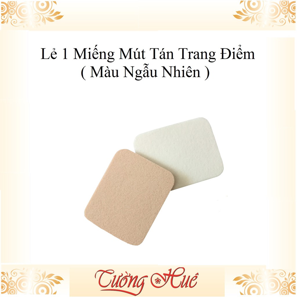 Lẻ 1 Miếng Mút Tán Trang Điểm MINISO Hình Chữ Nhật ( Màu Ngẫu Nhiên )