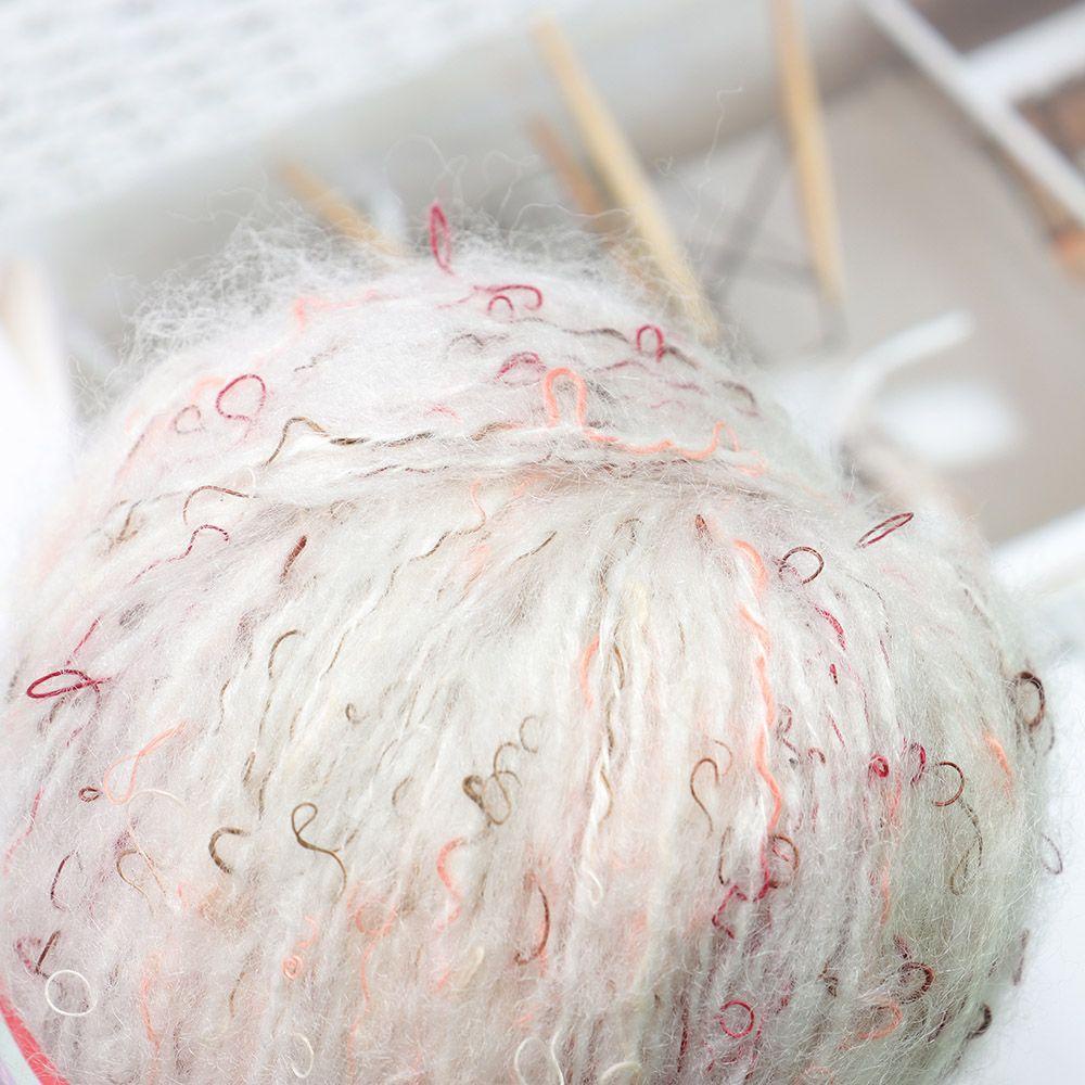 Cuộn Len Cotton Sữa Mềm Mại Làm Khăn Choàng DIY