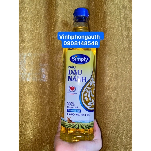 Dầu đậu nành Simply 1L