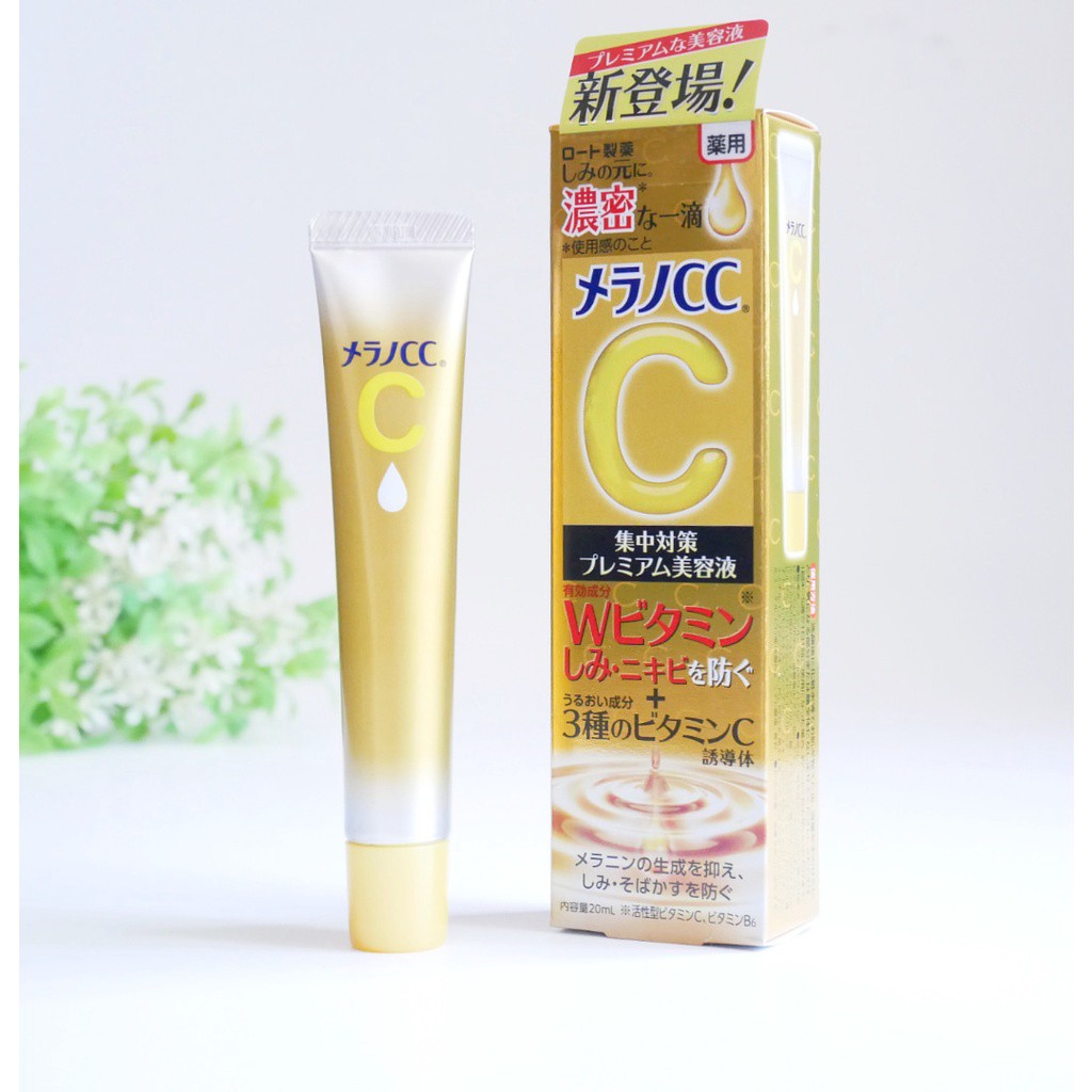 [MẪU MỚI 2021 – Bản Premium] Serum Melano CC Vitamin C, E  Hỗ Trợ Làm Trắng Da, Mờ Thâm Mụn (Bản Cao Cấp)