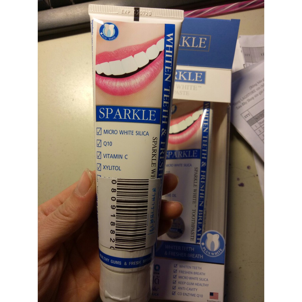 Kem đánh răng SPARKLE WHITE TOOTHPASTE Thái Lan