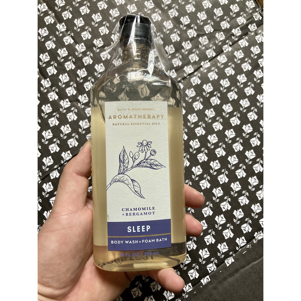 Sữa tắm Bath & Body Works Aromatherapy Sleep (CHAMOMILE BERGAMOT) 295ml