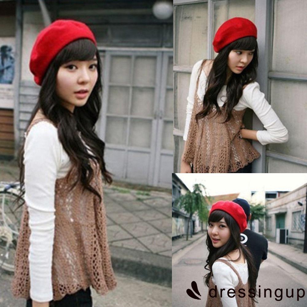 Nón Beret Phong Cách Vintage Thời Trang Cho Nữ