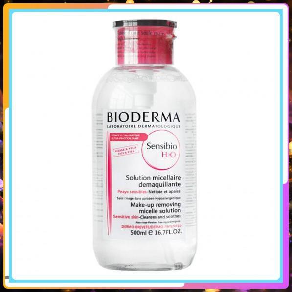 FREESHIP TOÀN QUỐC - Tẩy Trang Bioderma Senbio  Créaline 500ml chính hãng (Nắp Nhấn-Nắp Bật) 【K】 | BigBuy360 - bigbuy360.vn