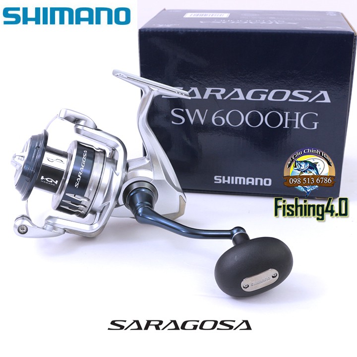 MÁY CÂU SHIMANO SARAGOSA SW6000HG- NEW 2020