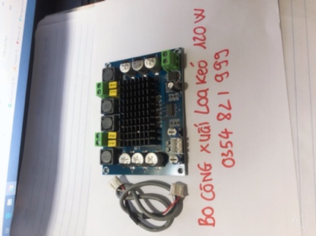 Mạch loa kéo công xuất 120W