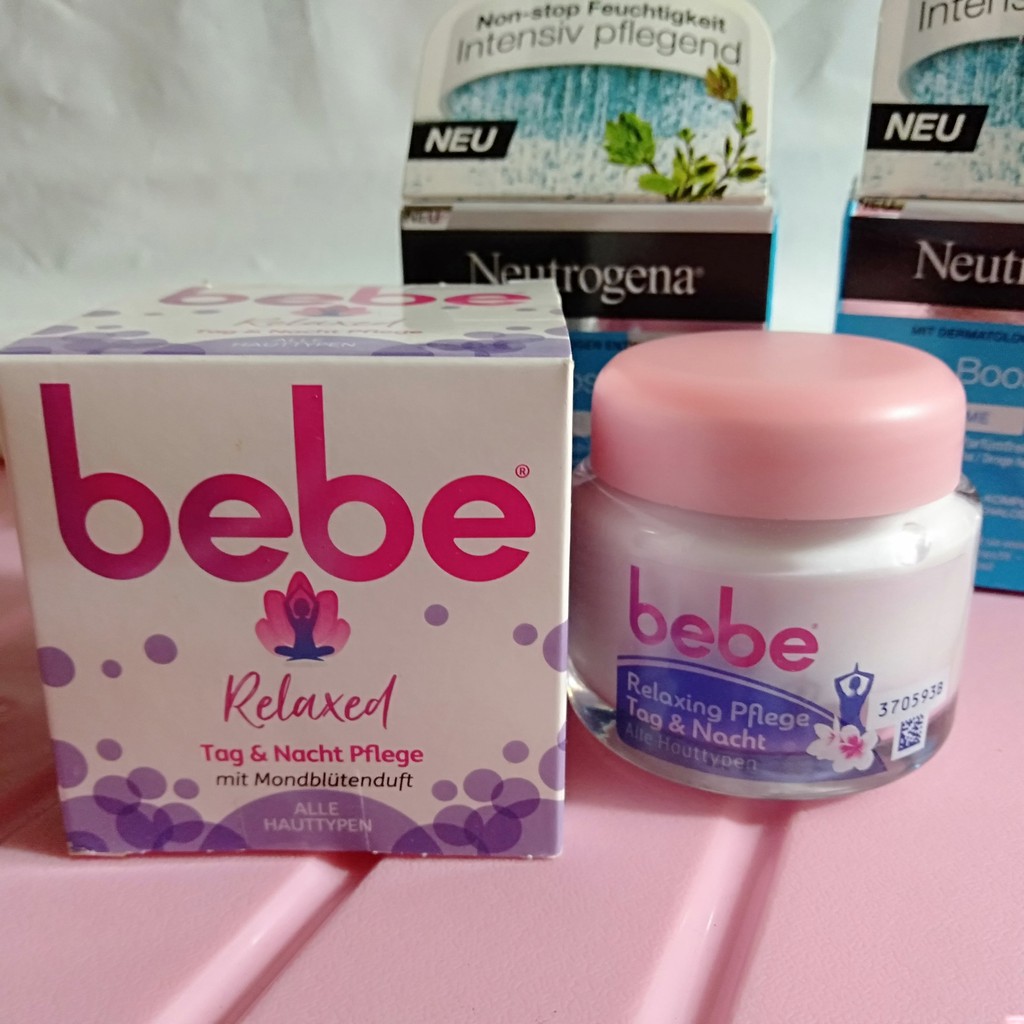 Kem Dưỡng ẩm Tối ưu Trẻ Hoa Da Bebe Relaxing 50ml Hang Nội địa đức Holcim Kenh Xay Dựng Va Nội Thất