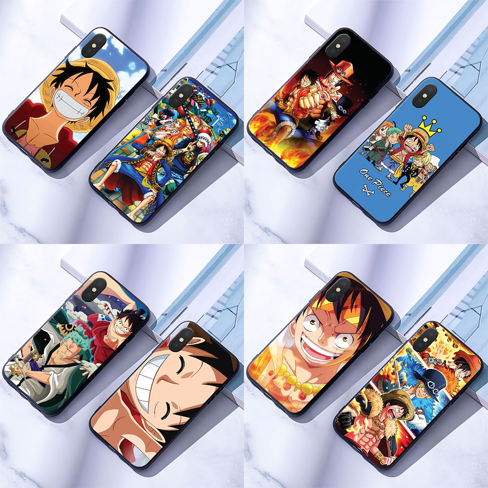 Ốp Điện Thoại Mềm Iphone 6 6s 7 8 Plus X Xr One Piece