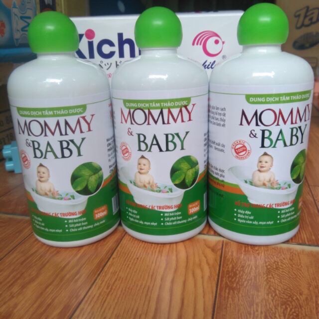 Sữa tắm thảo dược Mommy &amp; Baby 300ml