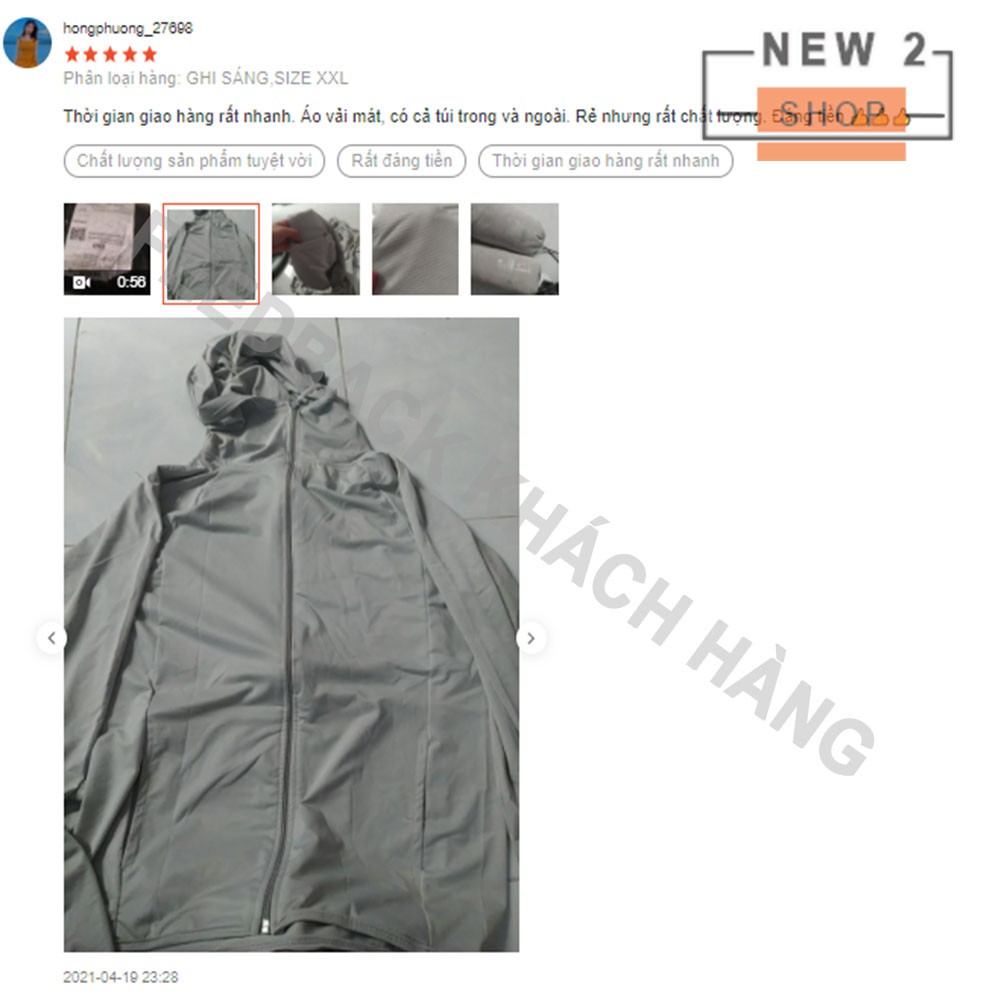 Áo khoác nắng -Áo chống nắng nam nữ chất liệu vải cao cấp thoáng mát chống tia UV hàng made in Việt Nam New2_Shop | BigBuy360 - bigbuy360.vn