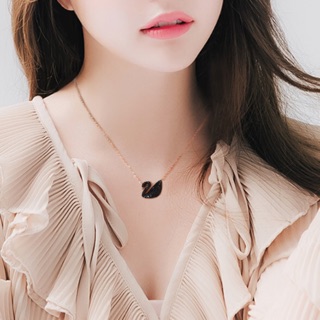 Dây chuyền nữ titan thiên nga đen VC079